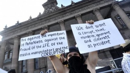 Multitud protestó en México para cuestionar las elecciones