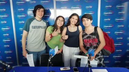 Vicente Marcos, Romina Azlán, Emilia Almonacid y Felipe González