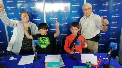 Sergio Urrutia, Benjamín Urrutia, Magdalena Núñez y Sergio Urrutia