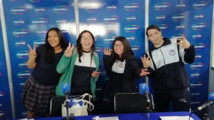 Rodrigo Fuentes, Josefa Orellana, Sandra Orellana y Natalia Estrada