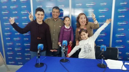 Rosa Ramírez, Antonia Muñoz, Isaac Quezada y Marco Quezada