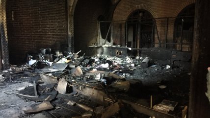  Los efectos de la noche de protestas en Valparaíso  