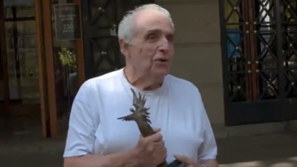   El homenaje en vida que recibió Tomás Vidiella por parte de Chile Actores 