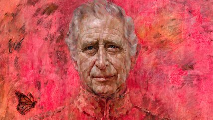   ¿Genialidad o adefesio? Rey Carlos III presentó su retrato oficial 