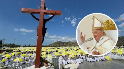   Papa Francisco ofició misa ante 600 mil personas, la mitad del país más católico del mundo 