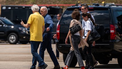   Biden llegó a Río de Janeiro para participar en su último G20 