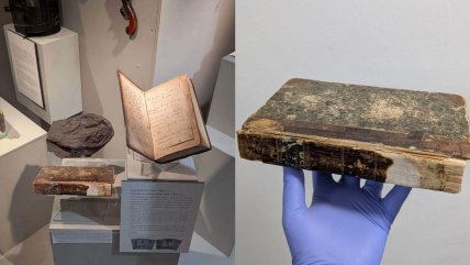   Encuentran libro encuadernado con la piel de un asesino en museo británico 