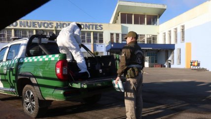   Peritajes en colegio de San Pedro de la Paz tras balacera que dejó tres heridos 
