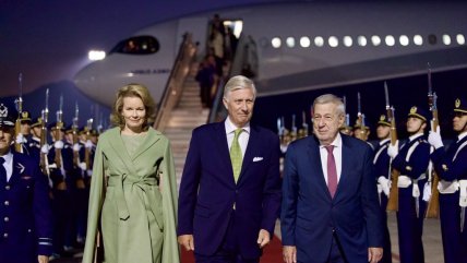   Reyes de Bélgica quedaron varados por dos días en Antofagasta tras avería de avión 