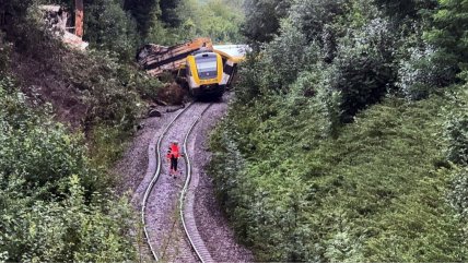  Accidente de tren en Alemania dejó al menos tres fallecidos  