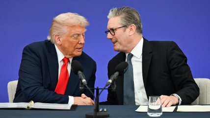  La reunión bilateral entre Trump y Starmer en el Reino Unido  