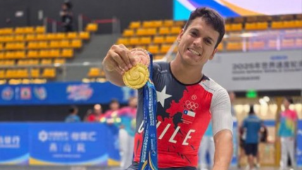   Raúl Pedraza tras su oro en China: Me falta la de los Panamericanos y la de los World Games 