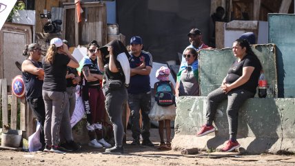   Vecina de toma desalojada: 