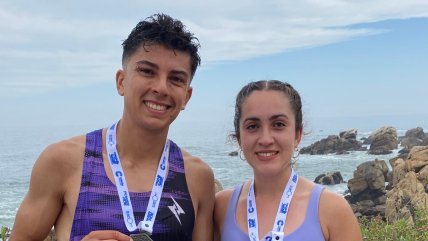   Jorge Pérez y Victoria Lara ganaron el desafío running en Concón 