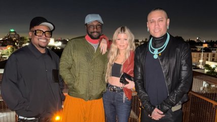  ¿Podría volver? Fergie tuvo una reunión de fin de año con Black Eyed Peas 