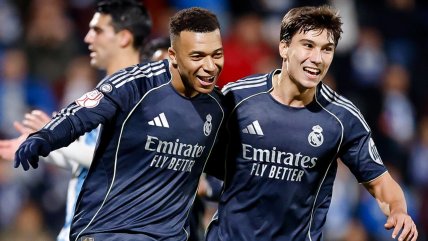   Real Madrid avanzó de la mano de Mbappé a octavos de final de la Copa del Rey 