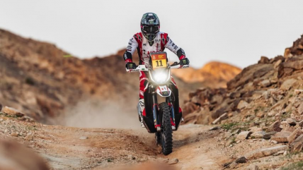   Arrancó fuerte: Ignacio Cornejo remató sexto en la primera etapa del Dakar 
