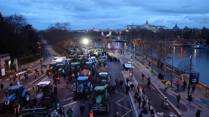   París también vive protestas agrícolas contra acuerdo con el Mercosur 