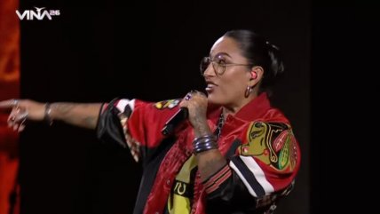   Ana Tijoux debuta en el Festival de Viña del Mar durante el show de Paulo Londra 