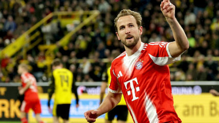   Harry Kane lideró victoria de Bayern sobre B. Dortmund y alcanzó 50 goles en la temporada 