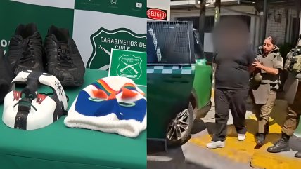   Así fue la detención de los exalumnos del INBA acusados de lanzar molotovs en octubre 