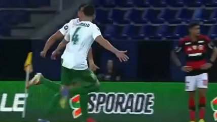   [VIDEO] ¡En el último minuto! Vargas ilusionó a S. Wanderers con el empate ante Flamengo 