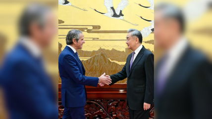   Grossi visita Beijing y busca apoyo de China para dirigir la ONU 