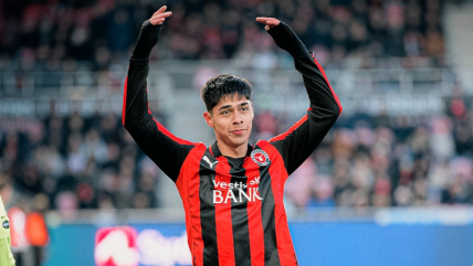   [VIDEO] Darío Osorio marcó un golazo en el empate de Midtjylland por la liga danesa 