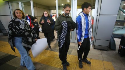   Activistas chilenos de la Flotilla a Gaza: 
