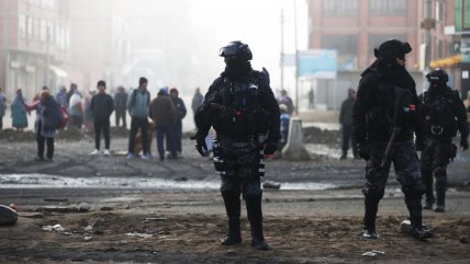  Violentos enfrentamientos en nuevo operativo de desbloqueo en Bolivia  